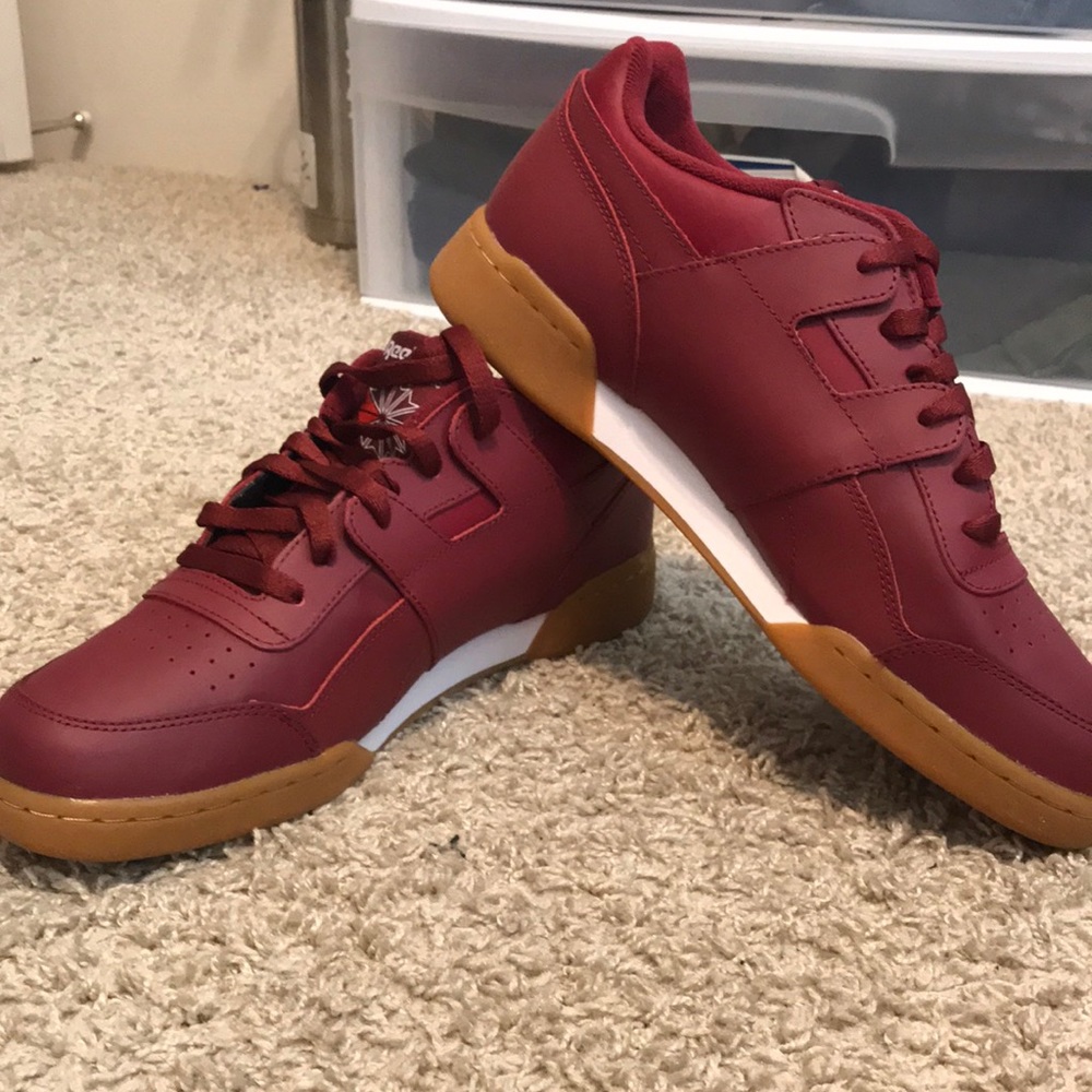 Reebok, size 10, Workout plus, urban maroon, New